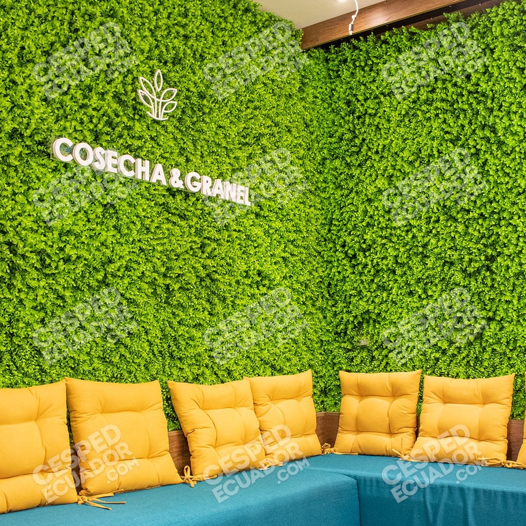 Lime | Jardín Vertical Artificial para interiores y exteriores