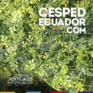 Jardin vertical Artifical Green Tea | Césped Ecuador
